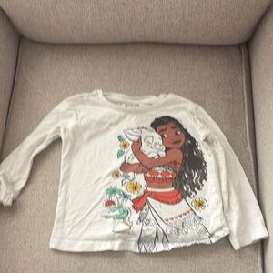 Disney Moana White Kids Shirt